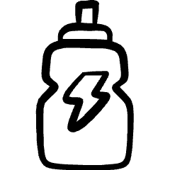 Fitness Shaker Icon from Freehand Set