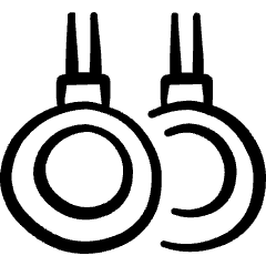 Gymnastics Acrobatic Hanging 2 Icon from Freehand Set