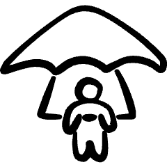 Sport Hang Gliding 1 Icon from Freehand Set