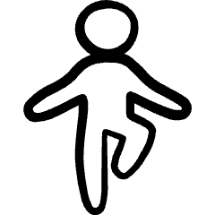 Yoga Body Balance Icon from Freehand Set