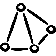 3d Print Pyramid Icon from Freehand Set