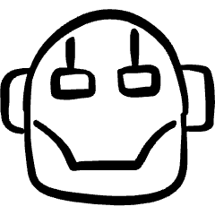 Ai Robot 6 Icon from Freehand Set