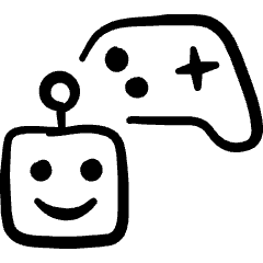 Ai Robot Controller Icon from Freehand Set