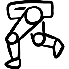 Ai Robot Half Body 2 Icon from Freehand Set