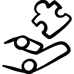 Ai Robot Hand Programming Icon from Freehand Set