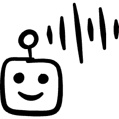 Ai Robot Voice Assistant Icon from Freehand Set