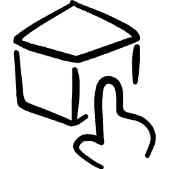 Ar App 3d Select Icon from Freehand Set