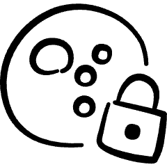 Command Access Google Assistant Lock Icon from Freehand Set