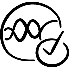 Command Access Siri Approve Icon from Freehand Set