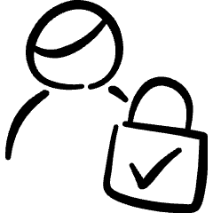 Privacy User Profile Lock 2 Icon from Freehand Set