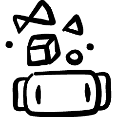 Virtual Reality Vr Device Object Icon from Freehand Set