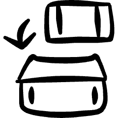 Virtual Reality Vr Smartphone Icon from Freehand Set