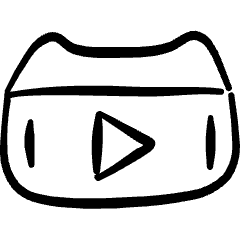 Virtual Reality Vr Video Icon from Freehand Set