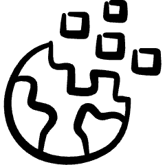 Virtual Reality Vr World Icon from Freehand Set