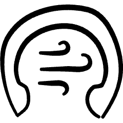 Wearable Device Air Purifier Necklace 2 Icon from Freehand Set