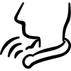 Wearable Device Speaker Necklace Icon from Freehand Set