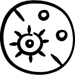 Characteristic Product Anti Bacteria Dust Icon from Freehand Set
