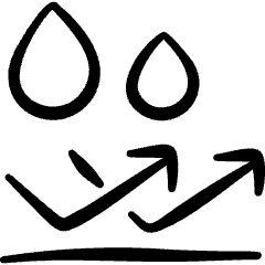 Characteristic Product Waterproof Icon from Freehand Set