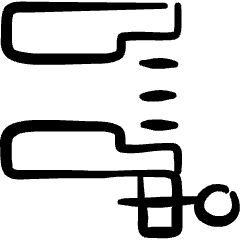 Jackclamp Icon from Freehand Set