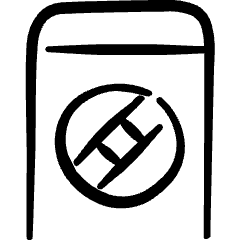 Measure Caliber 1 Icon from Freehand Set