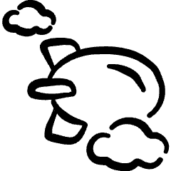 Aircraft Airship 1 Icon from Freehand Set