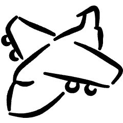 Aircraft Plane 1 Icon from Freehand Set