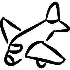 Aircraft Plane 2 Icon from Freehand Set