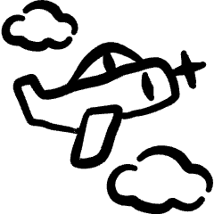 Aircraft Propeller Icon from Freehand Set