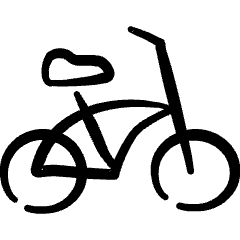 Bicycle 1 Icon from Freehand Set