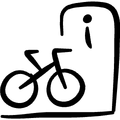 Bicycle Rental Bicycle Information Icon from Freehand Set