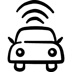 Car Actions Wifi Signal 1 Icon from Freehand Set