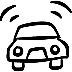 Car Actions Wifi Signal Icon from Freehand Set