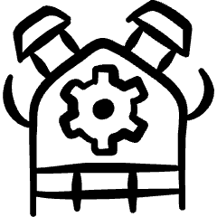 Engines Race Car Icon from Freehand Set