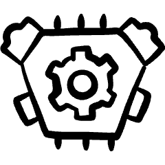 Engines Race Car 3 Icon from Freehand Set