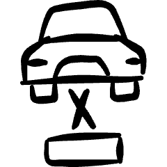 Car Repair Lift 2 Icon from Freehand Set