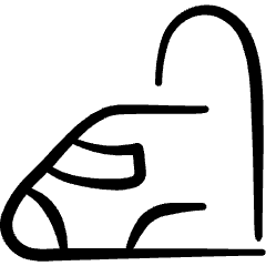 Public Transportation Bullet Train Icon from Freehand Set