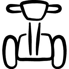 Segway 1 Icon from Freehand Set