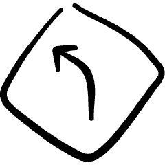 Road Sign Left Curve Ahead Icon from Freehand Set
