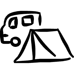 Various Camping Van 1 Icon from Freehand Set