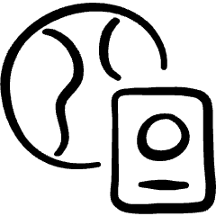 Passport Globe 1 Icon from Freehand Set