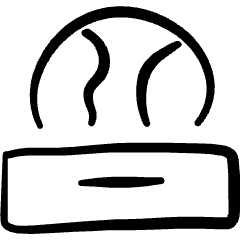 Travel Suitcase Globe Icon from Freehand Set