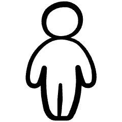 Single Neutral Icon from Freehand Set