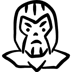 Famous Character Marvel X Men Magneto Icon from Freehand Set