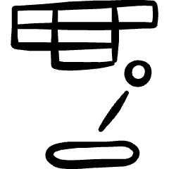 Video Game Breakout Icon from Freehand Set