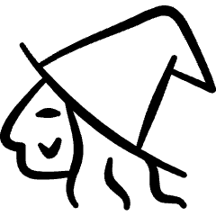 Mediaval Fantasy Witch Magic 1 Icon from Freehand Set