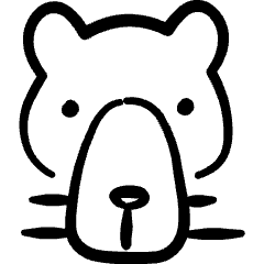 Mythology Creature Daniel Beast Bear Three Ribs Icon from Freehand Set