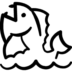 Mythology Creature Leviathan 2 Icon from Freehand Set