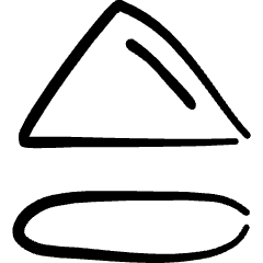 Controls Eject Icon from Freehand Set