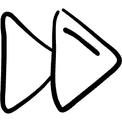 Controls Forward Icon from Freehand Set