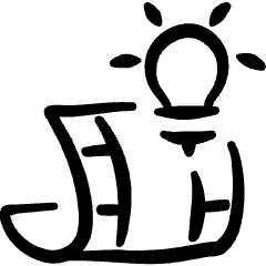 Movies Genre Documentary Icon from Freehand Set